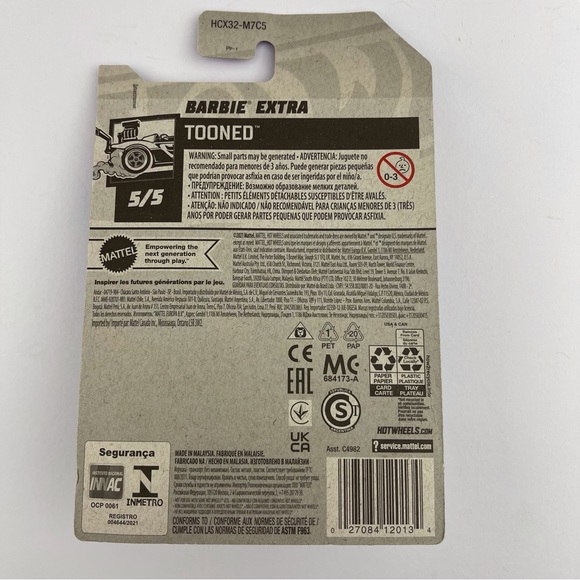 Hot Wheels Barbie Car Pink - Picture 2 of 6